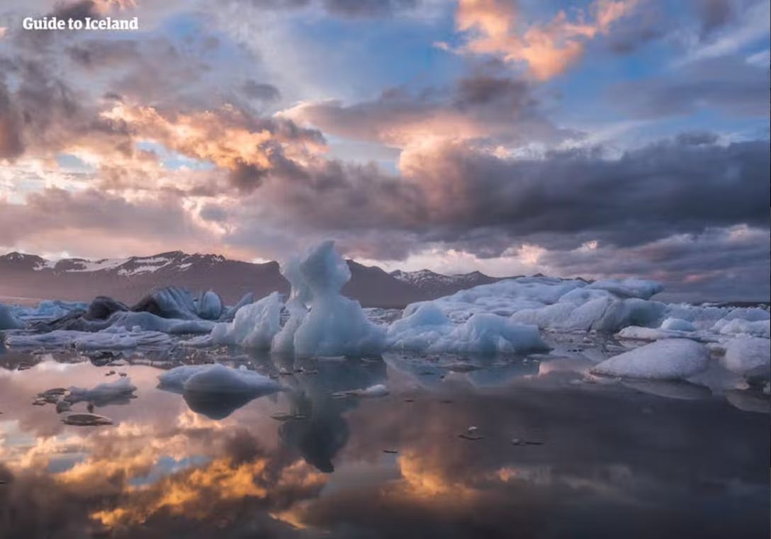 Glacier lagoons are amongst Iceland's most famous attractions.