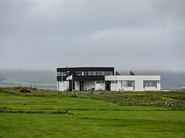 Broddanes HI Hostel stands near the coast of Northwest Iceland.