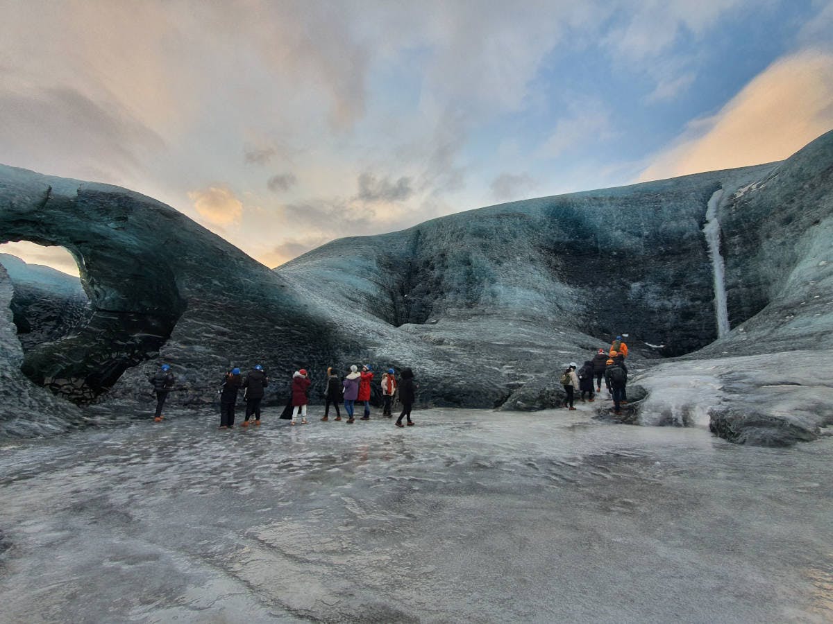 Small Group 4 Day Tour of West Iceland & the South Coast with Blue Ice Caving & Waterfalls - day 2