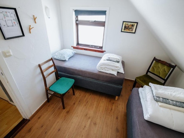ViK Hi Hostel's standard twin room is perfect for couples on a holiday.