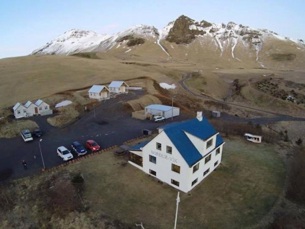 Vik HI Hostel's parking space can be used by visitors and guests.