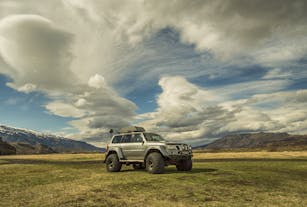 You'll take a super jeep into the highlands to traverse the rugged terrain.