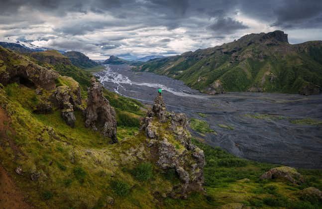 Thorsmork valley is one of the top attractions you will see on the Laugavegur trail.