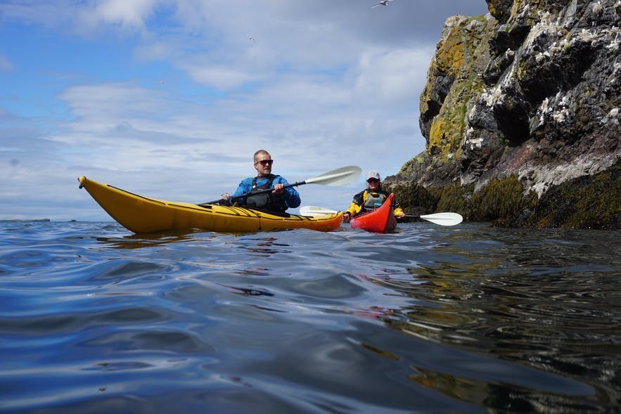 Kayaking in the Westfjords is one of the best activities you can do in Iceland.
