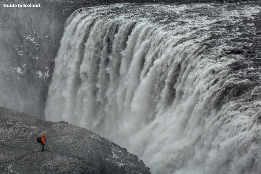 Dettifoss waterfall is the most powerful waterfall in Europe.
