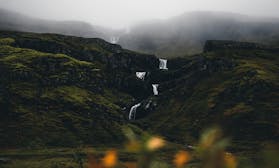 Klifbrekkufossar Waterfalls