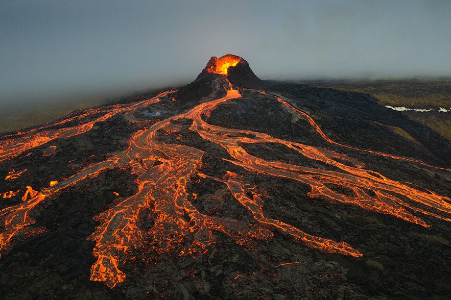 2021年的法格拉达尔火山爆发