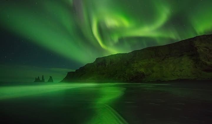 The northern lights are a brilliant display of lights that appear like curtains, rays, or spirals across the night sky.