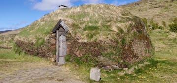 The Eiriksstadir Viking longhouse is an interesting historical attraction in West Iceland.