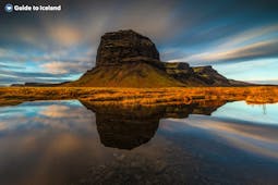 The stunning mountain of Lomagnapur in South Iceland.