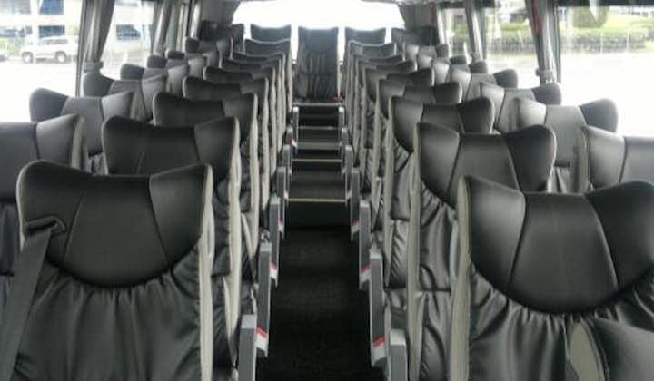 The Grayline shuttles are modern and comfortable and users can enjoy free Wi-Fi.