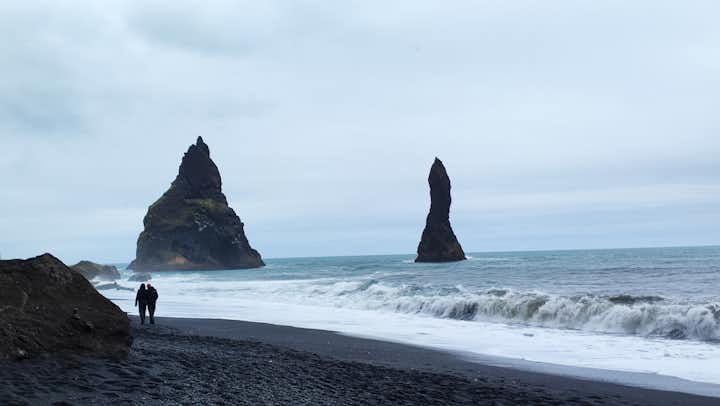 Small Group South Coast Tour with Waterfalls, the Black Sand Beach & Transfer from Reykjavik