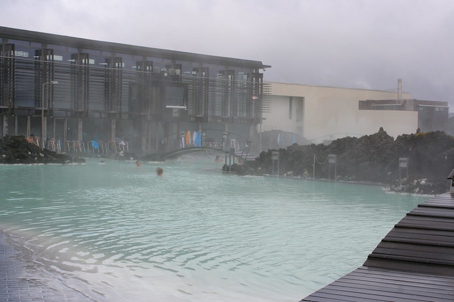 The Blue Lagoon features a spa and spaces to relax.