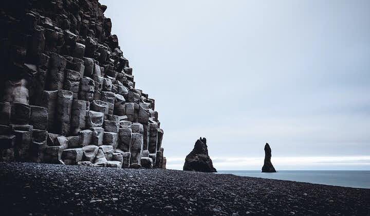 Reynisfjara in South Iceland is the most famous black sand beach in the country.