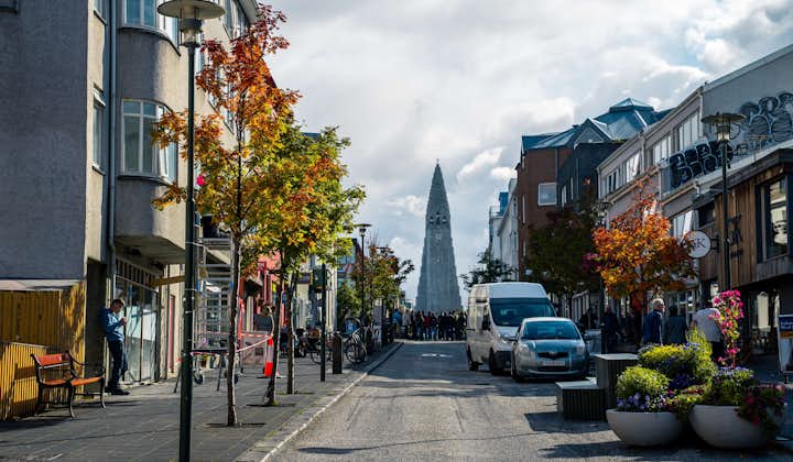 A walking tour in Reykjavik is fun and convenient because of the scenic and pedestrian-friendly streets.