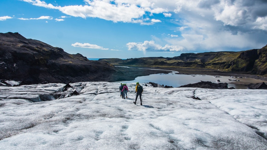 Glacier hiking on Sólheimajökull