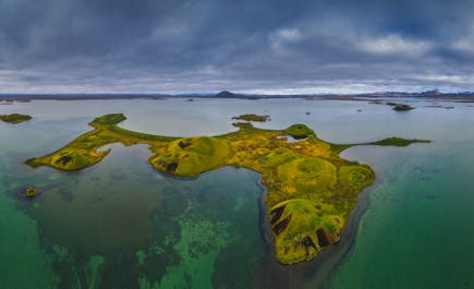 The pseudo-craters of Lake Myvatn are some of its best features.