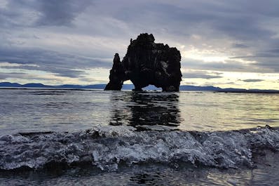 The Hvitserkur sea stack is one of the most iconic attractions in North Iceland.