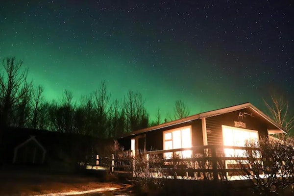 Eyja Mörk is secluded, meaning dark skies that offer a wonderful chance of spotting the northern lights.
