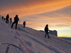 Glacier hiking to the summit of Snaefellsjokull under the midnight sun is the perfect tour for adventure-seekers.