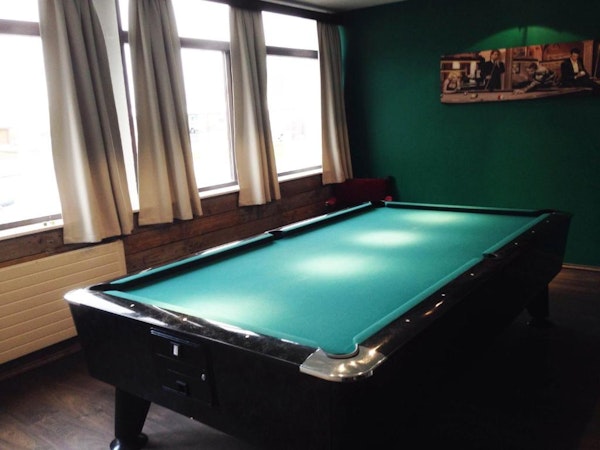 The Northern Comfort Inn has its own billiards table guests can enjoy.