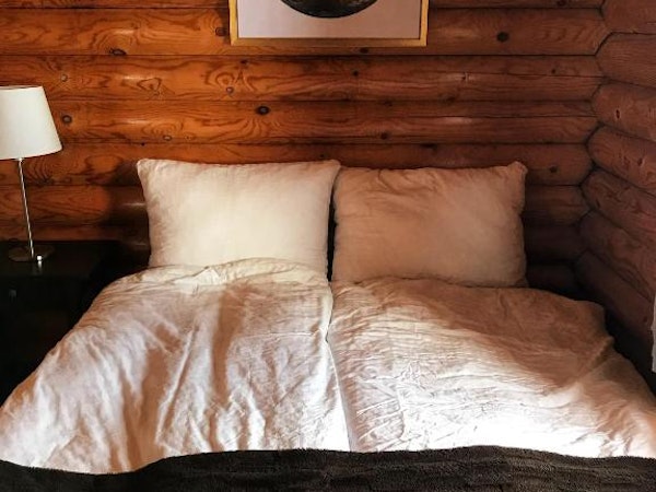 Brimnes Cabins' family cottage has a relaxing ambiance.