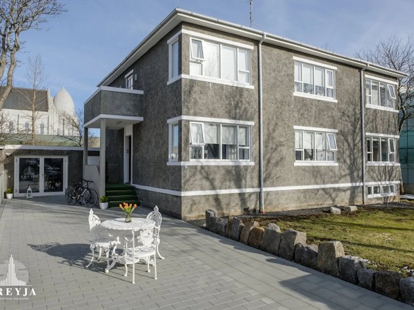 The Freyja Guesthouse is a modern place to stay in Reykjavik.