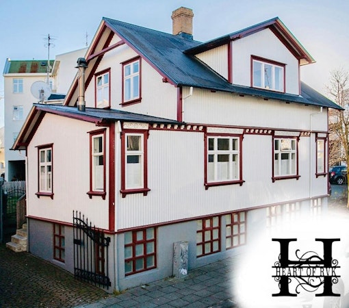 The exterior of Heart of Reykjavik, accommodation consisting of five self-contained apartments.