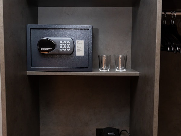 You can keep your valuables at Hotel Halond's safet deposit box if you plan to leave then return.