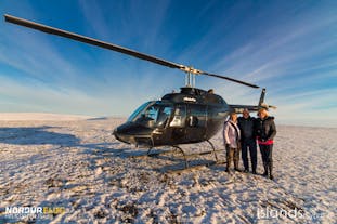 You’ll get a 15-minute summit landing on a mountaintop near Reykjavik on this helicopter tour.