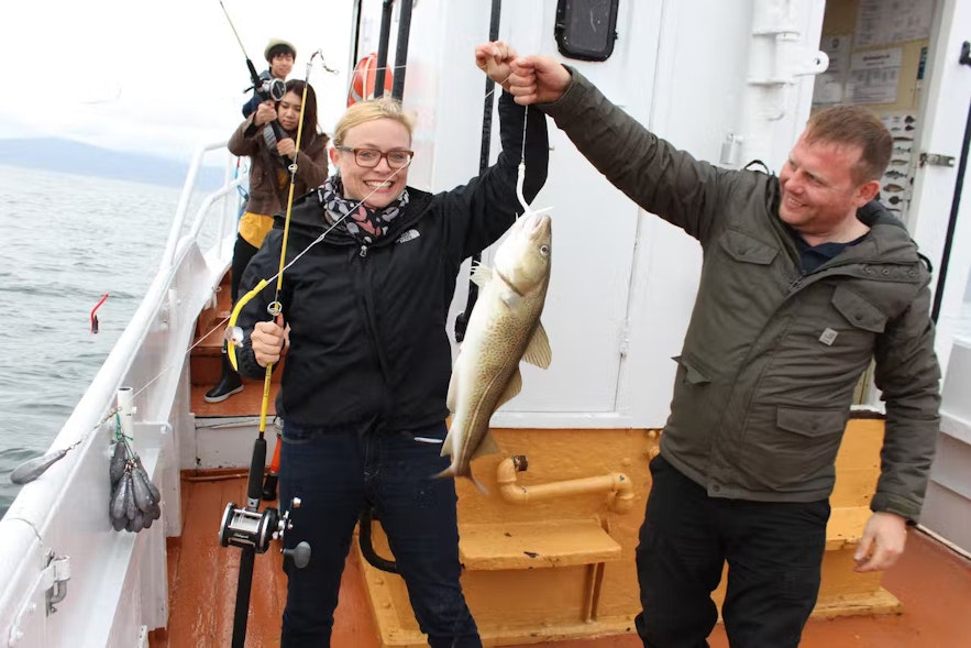 Iceland offers fishing activities in its scenic bays and coastal towns.