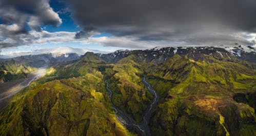 The beautiful Thorsmork valley is the crowning jewel of the Laugavegur trail.
