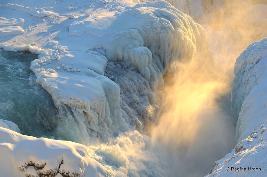 The Majestic Gullfoss - Iceland's Golden Waterfall, which gives a Name to the Golden Circle