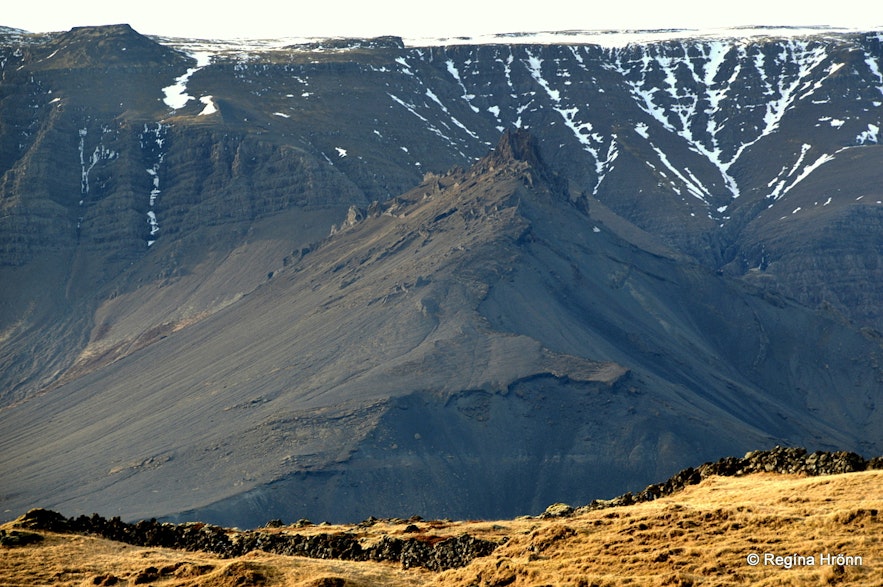 Grettir the Strong and Grettisbæli Lair in Hítardalur Valley in West Iceland