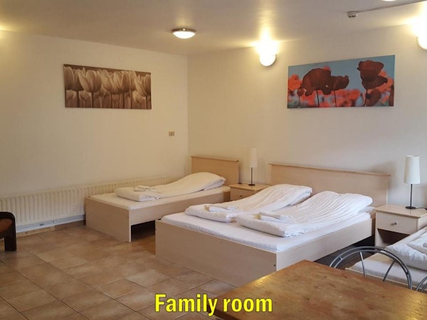 For more space and privacy choose the family room at Travel Inn Guesthouse.