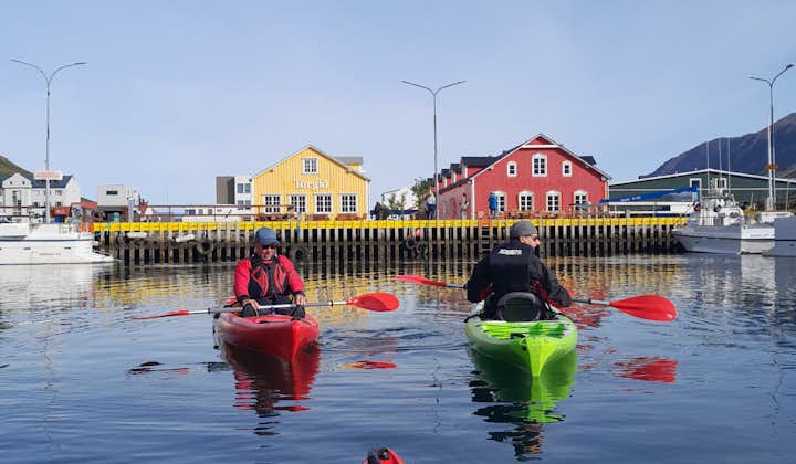 Kayaking on the Siglufjordur fjord in North Iceland is a fun and relaxing activity for everyone.