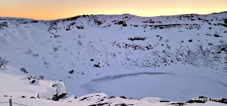 The Golden Circle in Iceland looks quite magical in the Wintertime