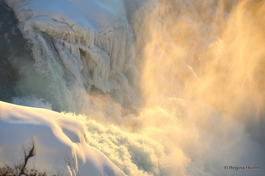 The Majestic Gullfoss - Iceland's Golden Waterfall, which gives a Name to the Golden Circle