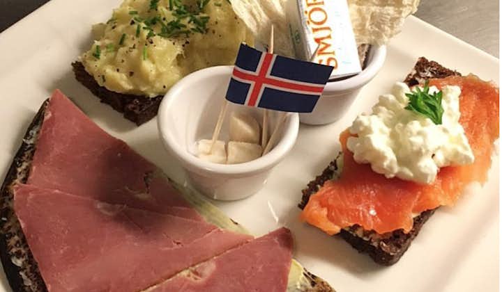 Hakarl is a fermented shark dish that is locally made in Iceland.