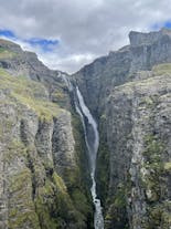 Glymur is the second-tallest waterfall in Iceland.