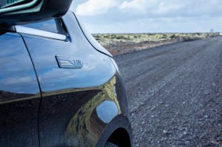 Travel in style in a luxury electric Mercedes on this full-day private Reykjanes Peninsula tour.