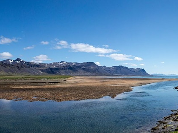 Hotel Budir is located on the Snaefellsnes Peninsula in Iceland.