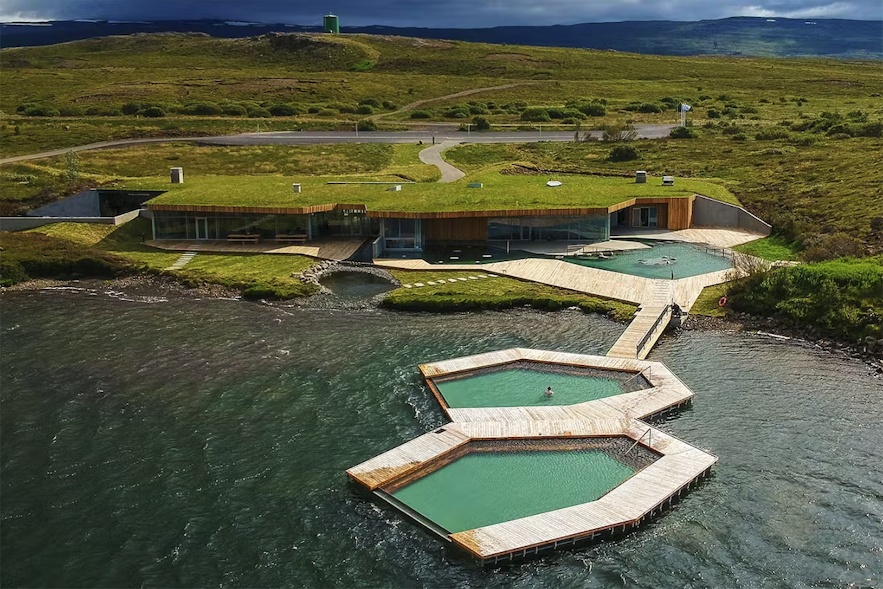 Vok Baths in the Eastfjords of Iceland