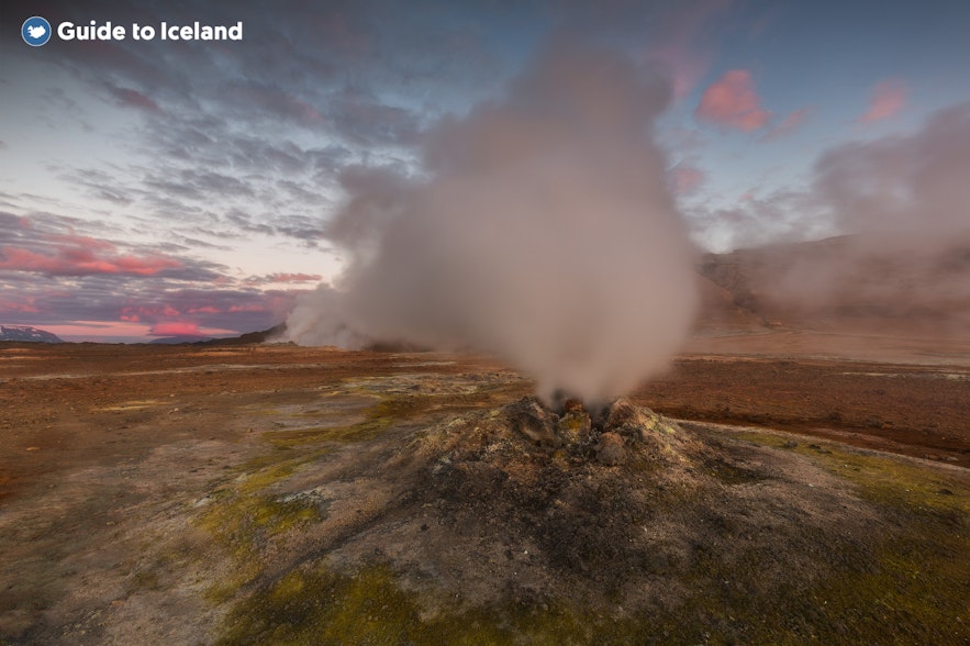 Namaskard geothermal area in North Iceland