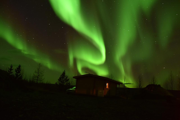 Kalda Lyngholt is an excellent place to look for the northern lights far from city light pollution.