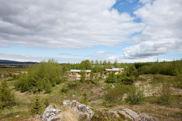 Enjoy the privacy of a countryside cabin at Kalda Lyngholt in East Iceland.