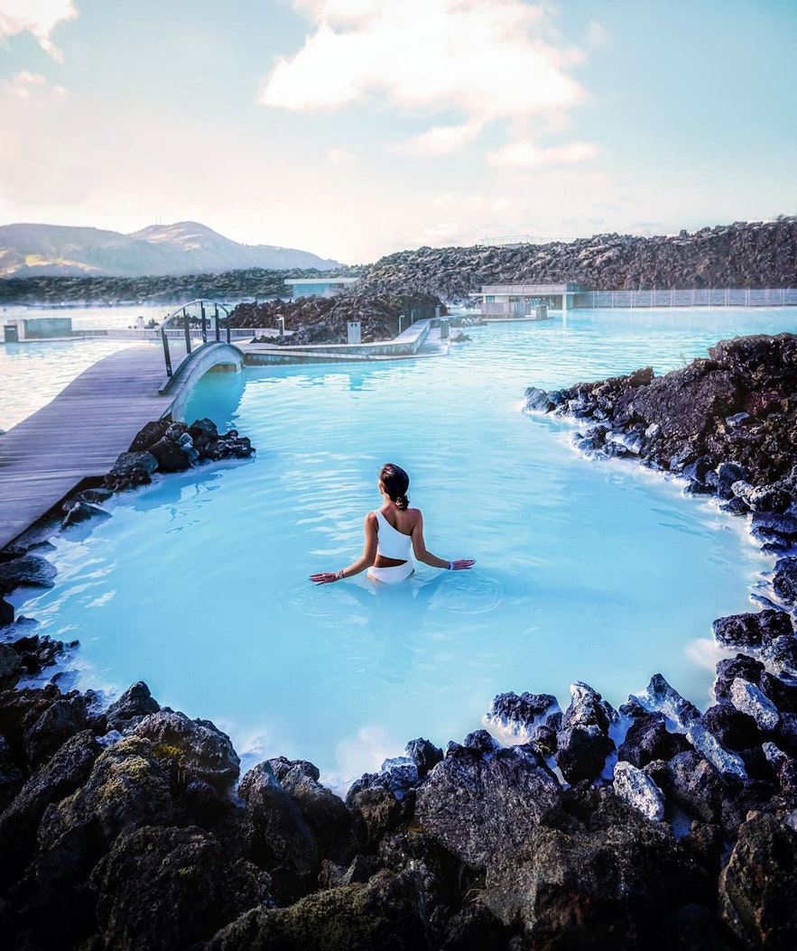 The replenishing Blue Lagoon in Iceland