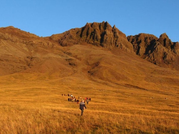 Mount Esja offers travelers an accessible hike when they stay at Esjan.