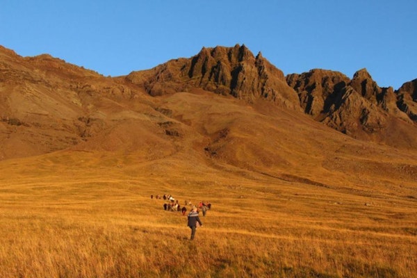 Mount Esja offers travelers an accessible hike when they stay at Esjan.