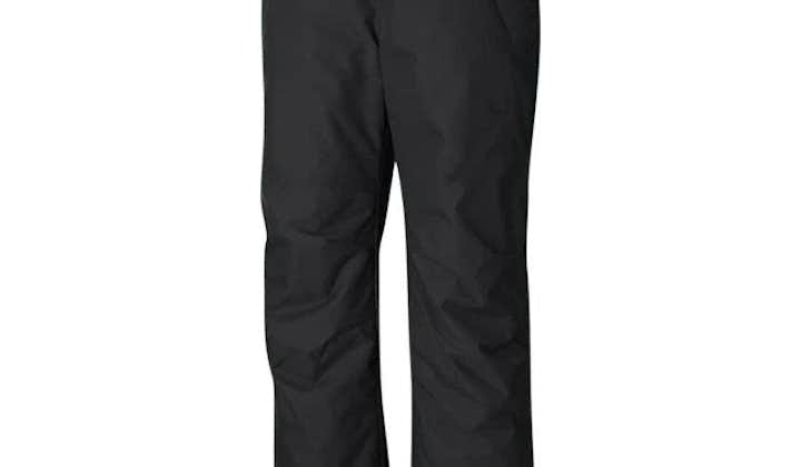 Warm and waterproof pants with ankle cuffs and zip pockets.